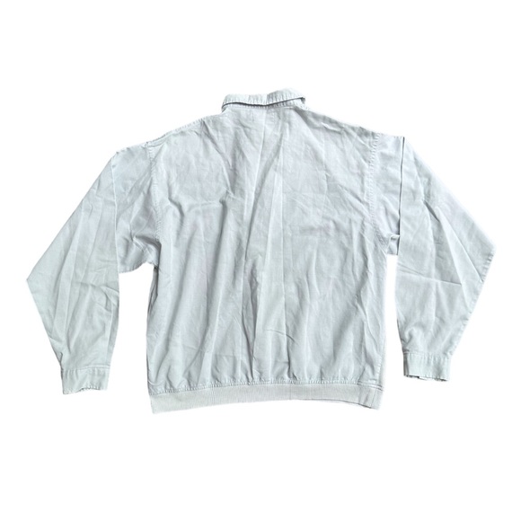 Vintage Members Only Rare Gray Pullover Lightweight Size Large - Picture 4 of 7